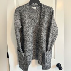 Women’s Cozy Gray Cardigan Size Medium